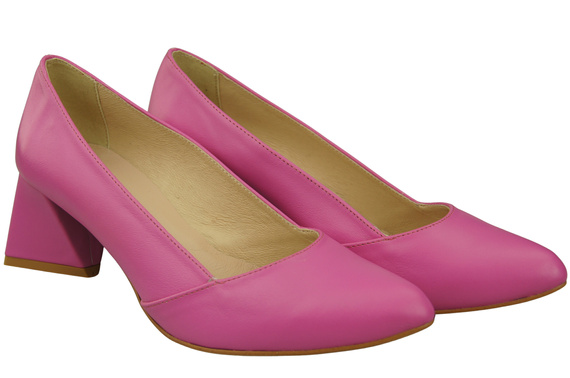 Women’s Pumps Genuine Leather Pointed Toe Heel ElitaBut 221