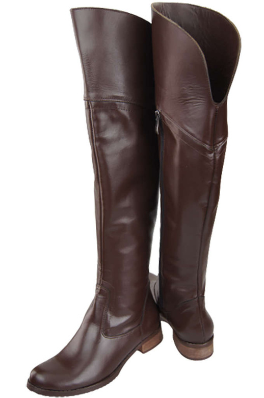 Shoes Boots Women Boots Over-the-knee boots Over-the-knee natural leather 638 ElitaBut