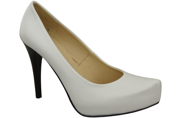 Women's shoes Pumps High heels natural leather 205 ElitaBut