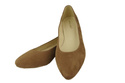 Women's shoes Ballerinas natural leather Suede 131 ElitaBut
