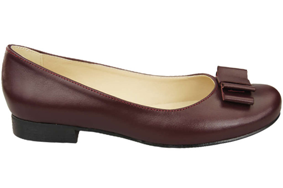 Women's Ballerinas Shoes Natural Leather 702 ElitaBut