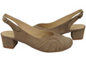 Footwear Women Sandals natural leather 842 Z ElitaBut