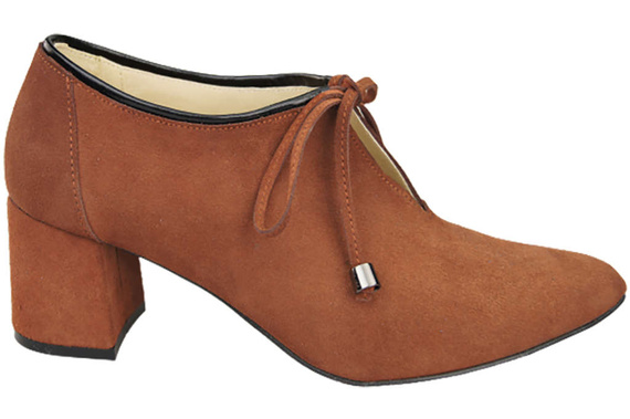 Women's shoes Low shoes Natural leather velor 183 ElitaBut