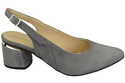 Women's Sandals in Natural Suede Leather - Elegance and Comfort 196 Z ElitaBut