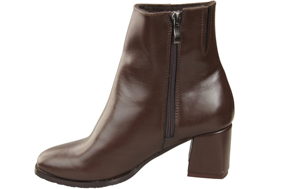 Women's Black Winter Ankle Boots Genuine Leather 214 From ElitaBut