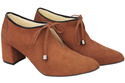 Women's shoes Low shoes Natural leather velor 183 ElitaBut
