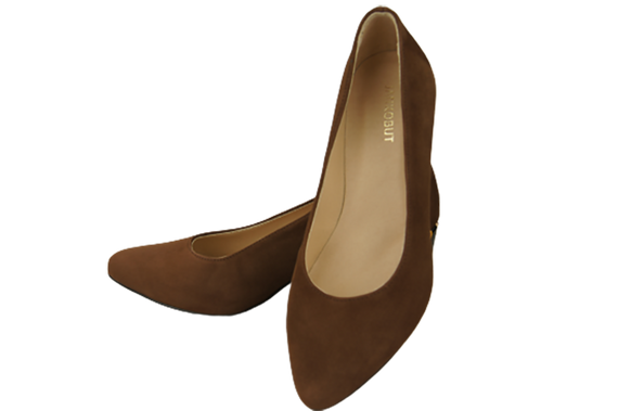 Women's footwear Women's pumps Suede leather 158 Z ElitaBut