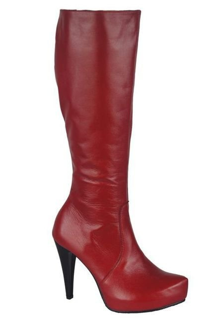 Shoes Women's boots On the platform natural leather 687 ElitaBut