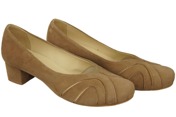 Women's shoes Suede leather pumps 786 Z ElitaBut