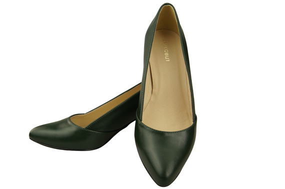 Women’s Pumps Genuine Leather Pointed Toe Heel ElitaBut 221