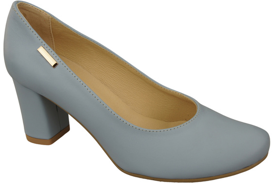 Footwear Classic Women's Natural Leather Almond Nose Dugout 201 ElitaBut