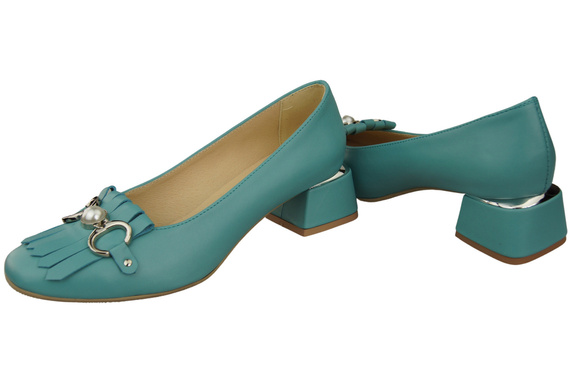 Women's shoes Pumps Natural leather 195 ElitaBut