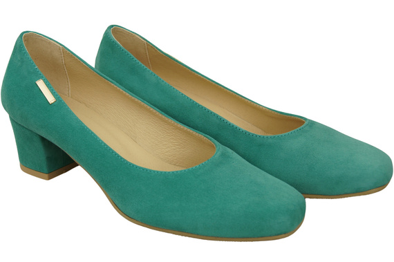 Comfortable Women's Shoes Pumps Natural Suede Leather 172 Z ElitaBut