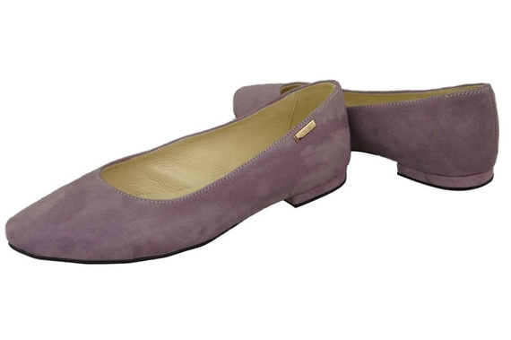 Women's shoes Ballerinas natural leather Suede 131 ElitaBut