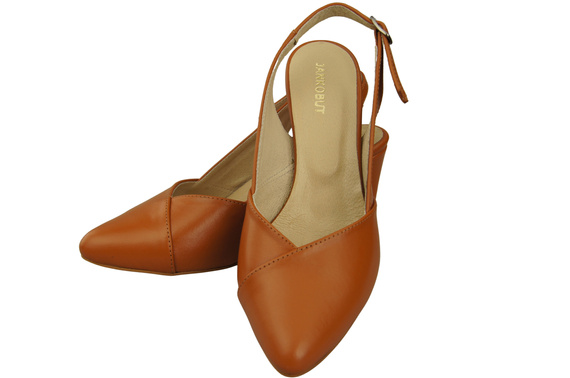 Women's Shoes High Heel Sandals Natural Leather 217 ElitaBut