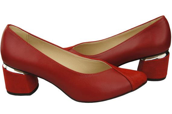 Women's shoes Pumps Natural leather 191 ElitaBut