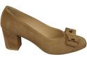 Women's shoes Pumps Natural leather suede 163 ElitaBut