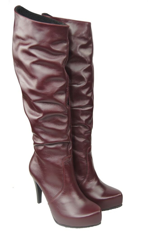 Footwear Women's boots Platform Natural Leather 120 ElitaBut