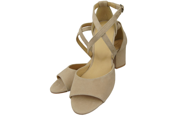 Women's shoes Sandals natural leather Suede 111 ElitaBut