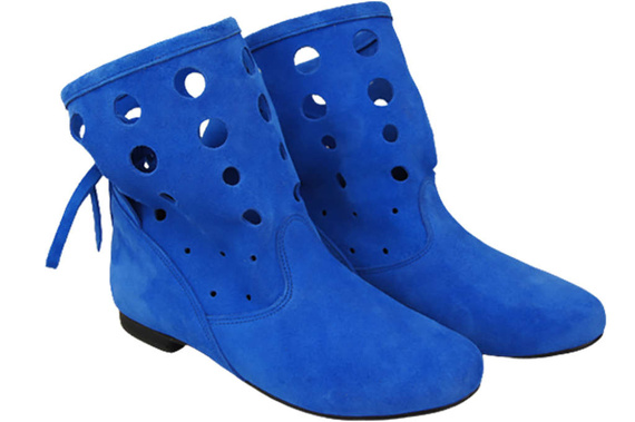 Shoes Boots Women's natural leather velor 160 ElitaBut