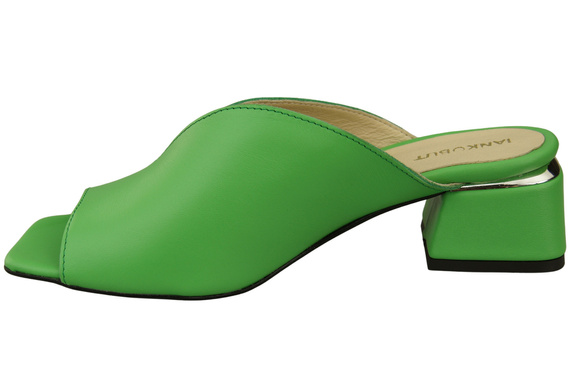 Women's Shoes High-Heeled Flip-Flops Natural Leather 210 ElitaBut