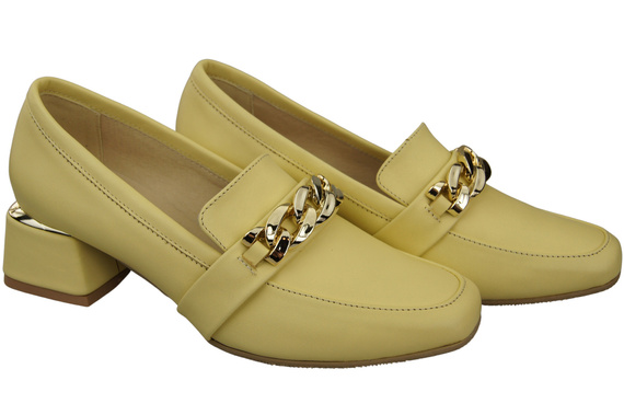 Women's shoes Pumps Natural leather 193 ElitaBut