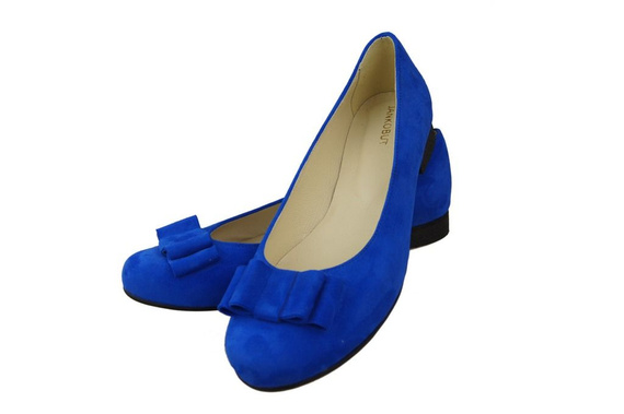 Women's Shoes Ballerinas natural leather Suede 126 ElitaBut