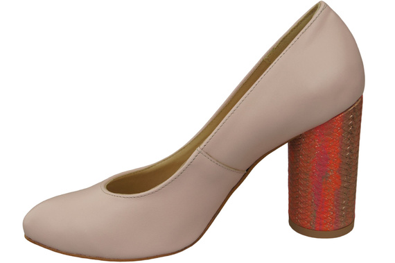 Women's shoes Pumps Natural leather 194 ElitaBut