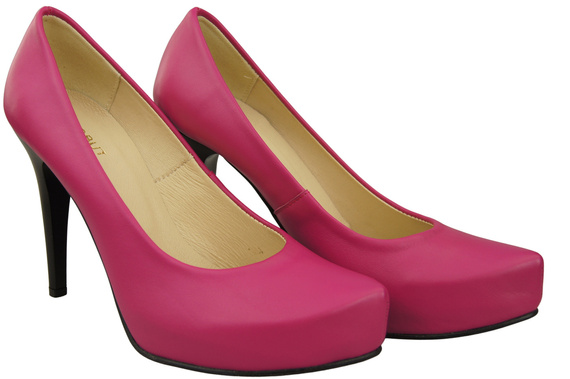 Women's shoes Pumps High heels natural leather 205 ElitaBut