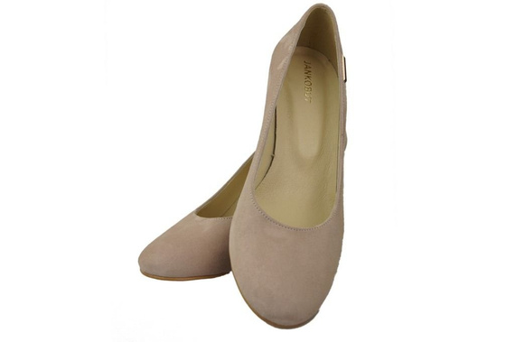 Women's Shoes Pumps Natural Leather Suede 125 ElitaBut