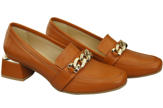 Women's shoes Pumps Natural leather 193 ElitaBut