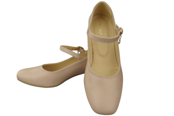 Women's shoes Pumps with a strap, natural leather 202 ElitaBut