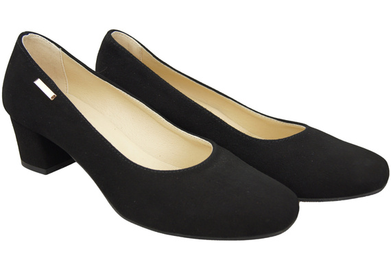 Comfortable Women's Shoes Pumps Natural Suede Leather 172 Z ElitaBut