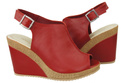 Shoes Sandals for women Wedge natural leather 992 ElitaBut