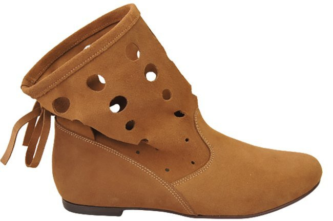 Shoes Boots Women's natural leather velor 160 ElitaBut