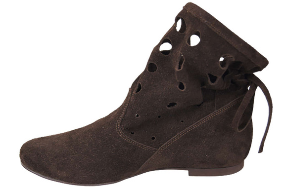 Shoes Boots Women's natural leather velor 160 ElitaBut