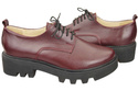 Women's shoes Lace-up leather Natural 180 ElitaBut