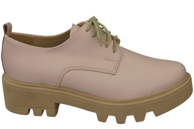 Women's shoes Lace-up leather Natural 180 ElitaBut