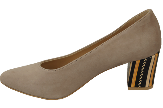 Women's footwear Women's pumps Suede leather 158 Z ElitaBut