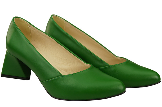 Women’s Pumps Genuine Leather Pointed Toe Heel ElitaBut 221