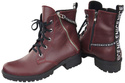 Footwear Boots Women's boots with the inscription NICE Natural Leather 173 Z ElitaBut