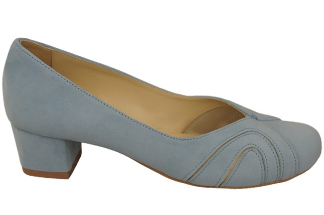 Women's shoes Suede leather pumps 786 Z ElitaBut