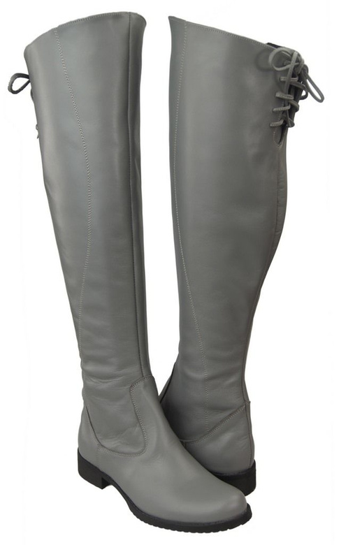 Shoes Boots Women Boots Over the knee boots Over the knee Natural Leather 121 ElitaBut