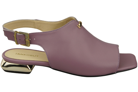 Comfortable Women's Shoes Sandals Flat Gold Heel Natural Leather 207 ElitaBut