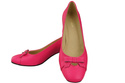 Women's Pumps with a Bow, Natural Leather and Low Heel 203 ElitaBut