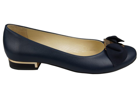 Women's Ballerinas Shoes Natural Leather 894 ElitaBut