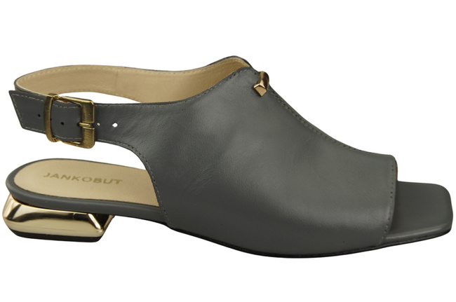 Comfortable Women's Shoes Sandals Flat Gold Heel Natural Leather 207 ElitaBut