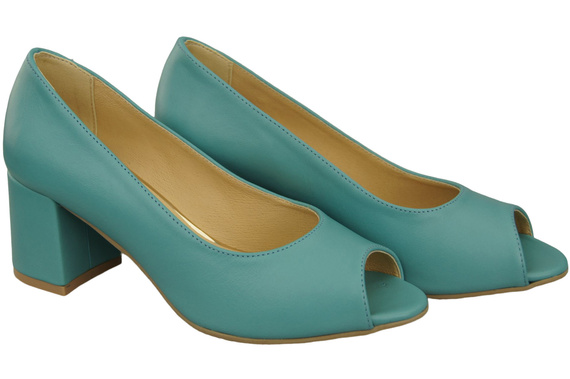 Women's Shoes PEEP TOE Natural leather 192 ElitaBut