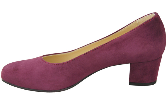 Comfortable Women's Shoes Pumps Natural Suede Leather 172 Z ElitaBut