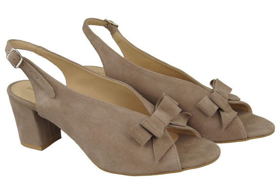 Shoes for women Sandals natural leather Suede 148 ElitaBut